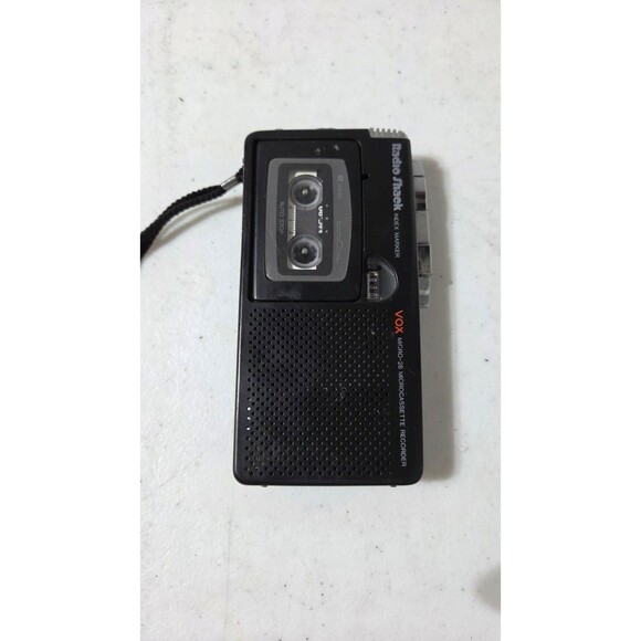 RadioShack Other - Radio Shack Micro-28 Handheld VOX MicroCassette Tape Recorder Working